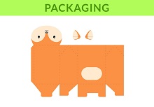 çocuklar için hazır hayvan model maketi şablonu, paper craft model animals
